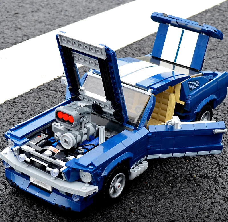 LP 21047 создатели эксперт Ford Mustang совместимый комплект Lelying 10265 строительные блоки