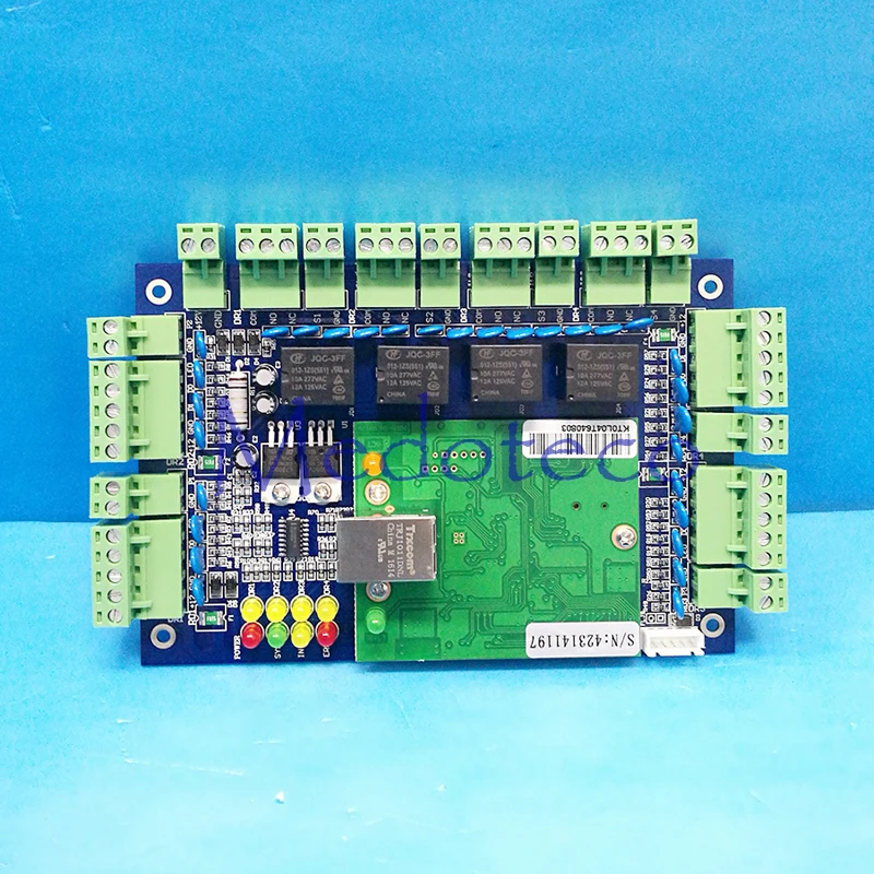 Four door Access Control Panel RFID access control board TCP/IP Multi Door Security Access