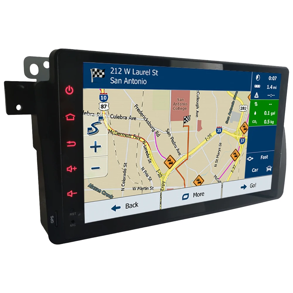 Cheap KLYDE 9" IPS 4G Android 8.0 7.1 Octa Core 4GB RAM 32GB ROM DAB+ Car DVD Player Radio GPS Navigation For BMW M3 3 Series E46 328i 3