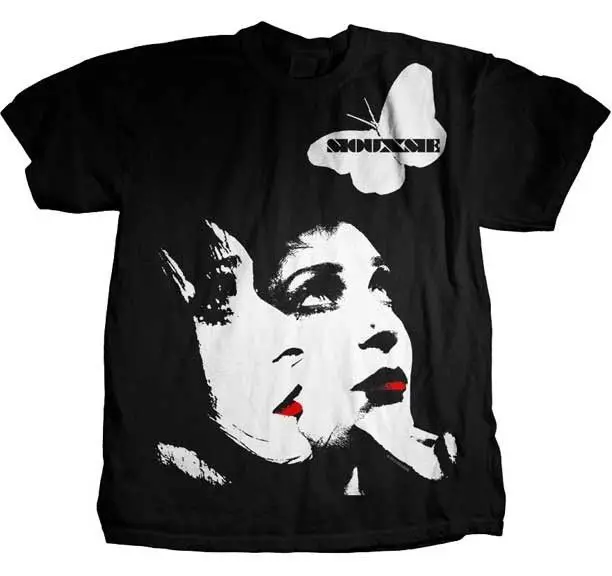 SIOUXSIE SIOUX красные губы Футболка фирменная Новинка официальный реплики майки для
