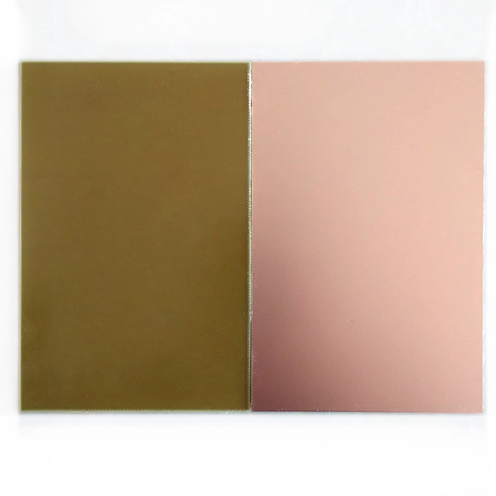 Weikedz 5pcs 10cm*15cm Blank Glass Fiber FR4 Single Side Copper Clad