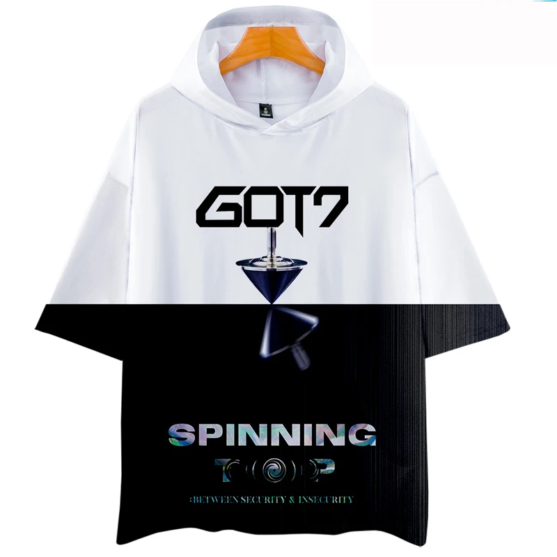 Футболка с капюшоном KPOP GOT7 Jackson футболка 3D принтом для мужчин и женщин в стиле