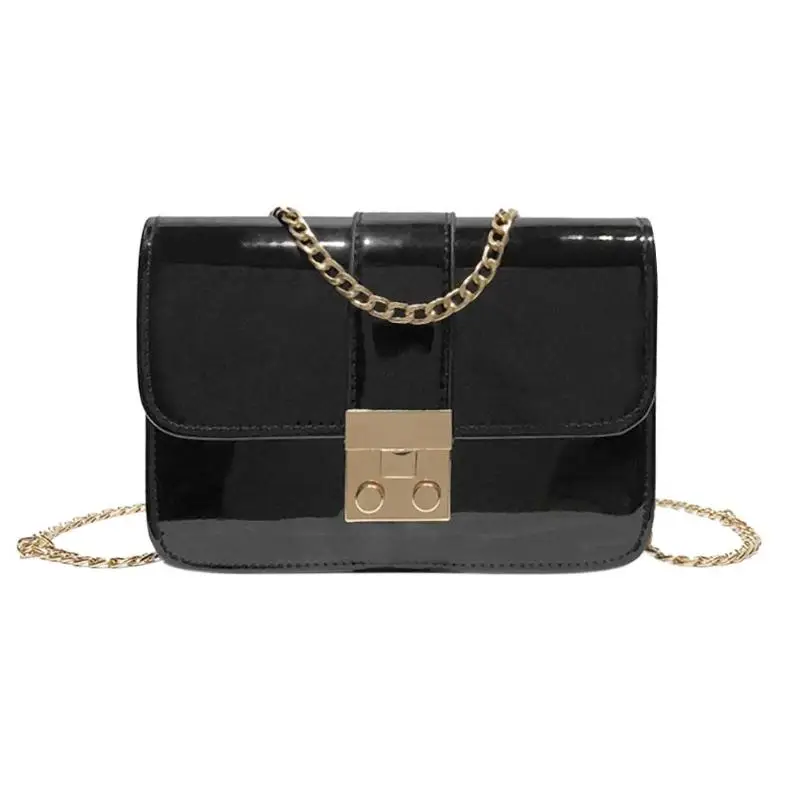 

Patent Leather Mini Bag Women's CrossBody Bags Famous Brand Chain Women Handbags Bolsas Top Quality Female Designer Tote Z70