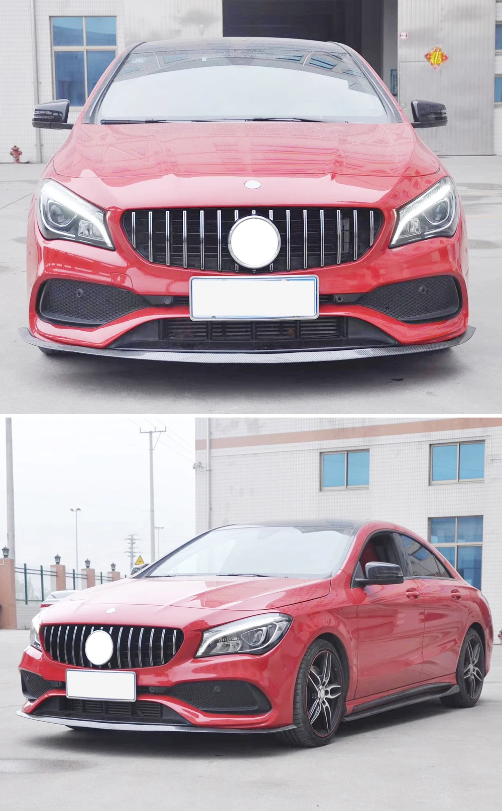 Подходит для Mercedes Benz CLA Class W117 Для AMG GTR GT R решетка CLA200 CLA220 CLA260 CLA45+ без эмблемы