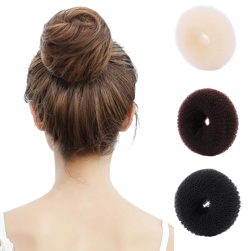 

1PC Women Magic Hair Shaper Tool Donut Hair Ring Bun headwear Accessories Styling Tool Hair Accessories Femme Drop Shipping