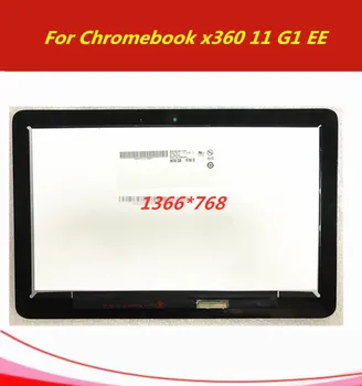 

For Chromebook x360 11 G1 EELCD Touch Screen Assembly B116XAB01.3-928588-001 1366*768 HD IPS 11.6inch LCD Screen