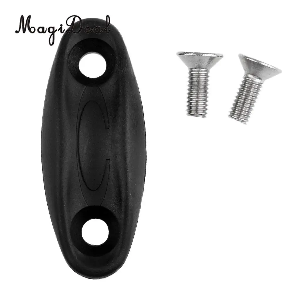 MagiDeal 10cm Durable Nylon Universal Canoe Kayak Inflatable Boat Toggle Carry Handle Pull Handle Grip w/ Cord Rope Replacement