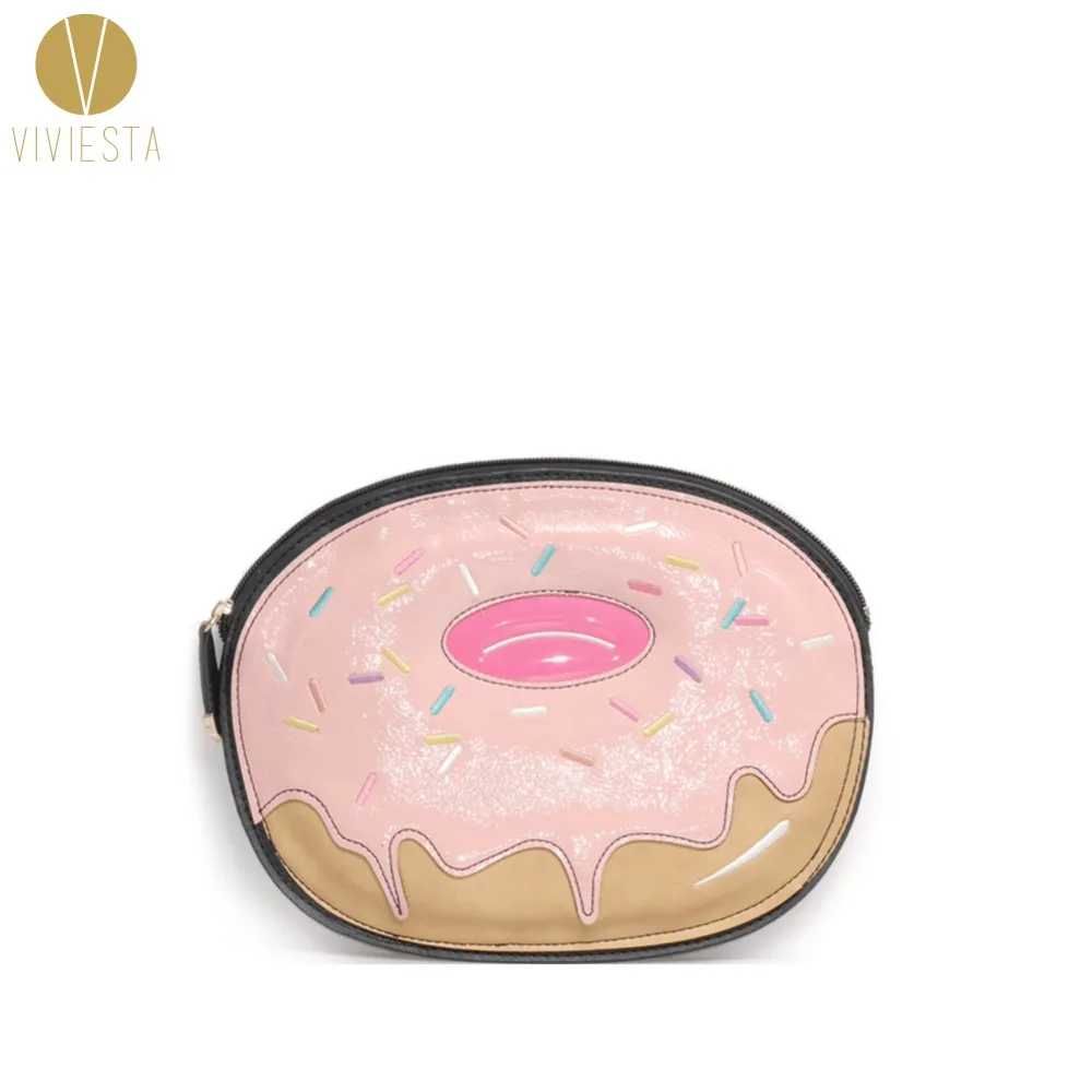 DOUGHNUT NOVELTY CLUTCH BAG Women's 2018 New US UK Street Fashion Trend