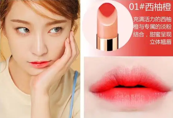 Fashion Korean Bite Lipstick Make Up Two Tone Tint Silky Long Lasting Moisturzing Nourishing Lipstick Balm Lip Cosmetic Makeup Fashion Korean Bite Lipstick Make Up Two Tone Tint Silky Long Lasting Moisturzing Nourishing Lipstick Balm Lip Cosmetic Makeup