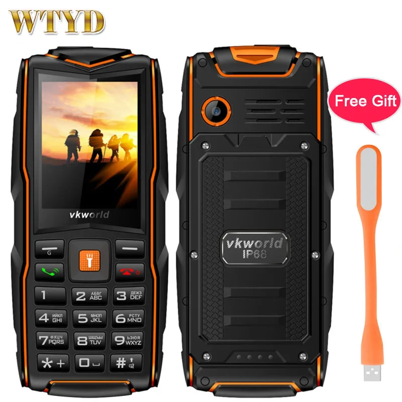 Русская клавиатура Vkworld новый камень V3 тройной Sim мобильный телефон