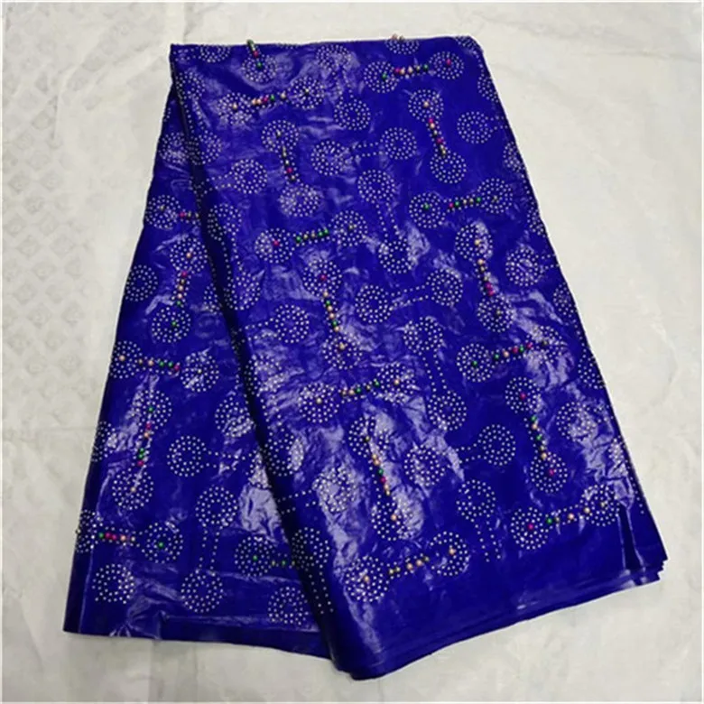 Beli Baru Beautifical Warna Afrika Jacquard Austria Royal Sampo Kain Afrika 2018 Bazin Riche Getzner Kain Renda M Ungu