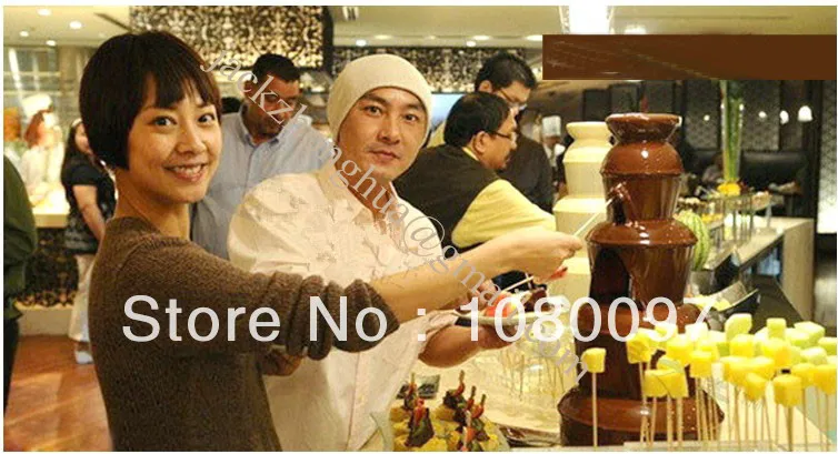 103cm Height 7 tiers Wedding Commercial Chocolate Fountain Chocolate Fountain Machine melting furnace chocolate melter