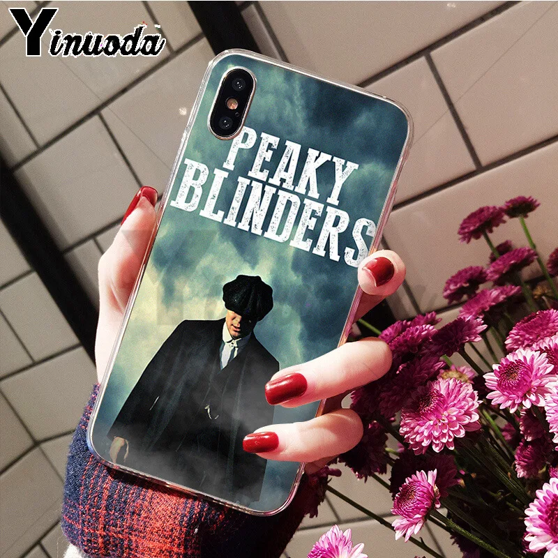 Yinuoda Peaky bliners TPU Мягкий силиконовый чехол для телефона чехол для iphone 8 7 6 6S Plus 5 5S SE XR X XS MAX Coque Shell - Цвет: A3