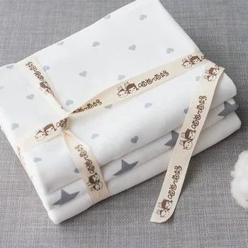 

Baby clothes category A pure cotton combed cotton fabric baby knitted cotton white clothing elastic fabrics