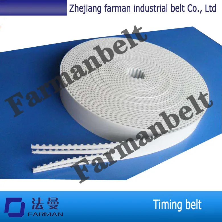 mxl belt conveyor belt open pu timing belt 6mm width 10m lengthpu