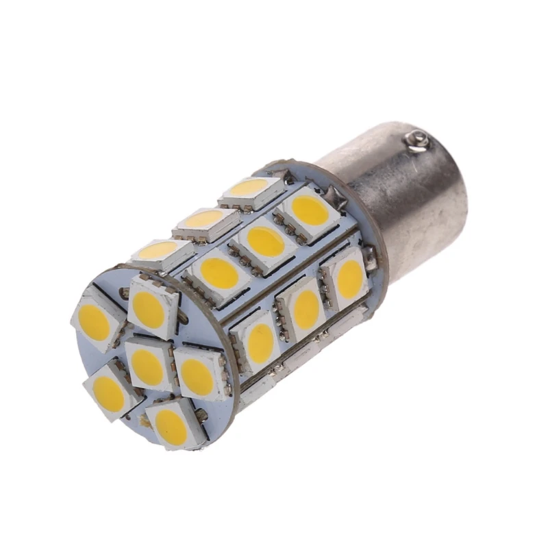 1 шт. автомобиль Теплый Белый 1156 BA15S Кемпер трейлер 5050 27 SMD LED интерьер свет