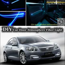 Для Holden Calais внутренний окружающий свет настройки атмосферное волоконно-оптическое освещение внутри двери панели освещения(не EL свет