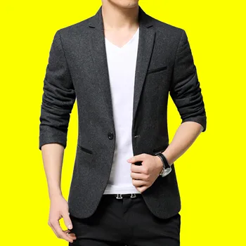 

2020 male fashion cloth suits, cultivate one's morality The new handsome leisure suit HO