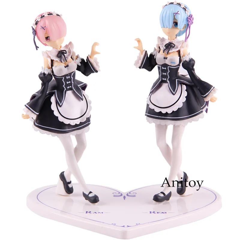 

Re:Life in a Different World from Zero Re Zero Rem and Ram Anime Action Figure PVC Collectible Model Toy