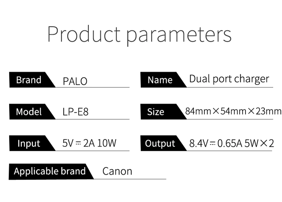 PALO 2 шт. LP-E8 LPE8 батарея для камеры+ lp e8 зарядное устройство lcd Смарт USB Цифровое зарядное устройство для canon EOS 550D 600D 650D 700D X4 X5 X6i T2