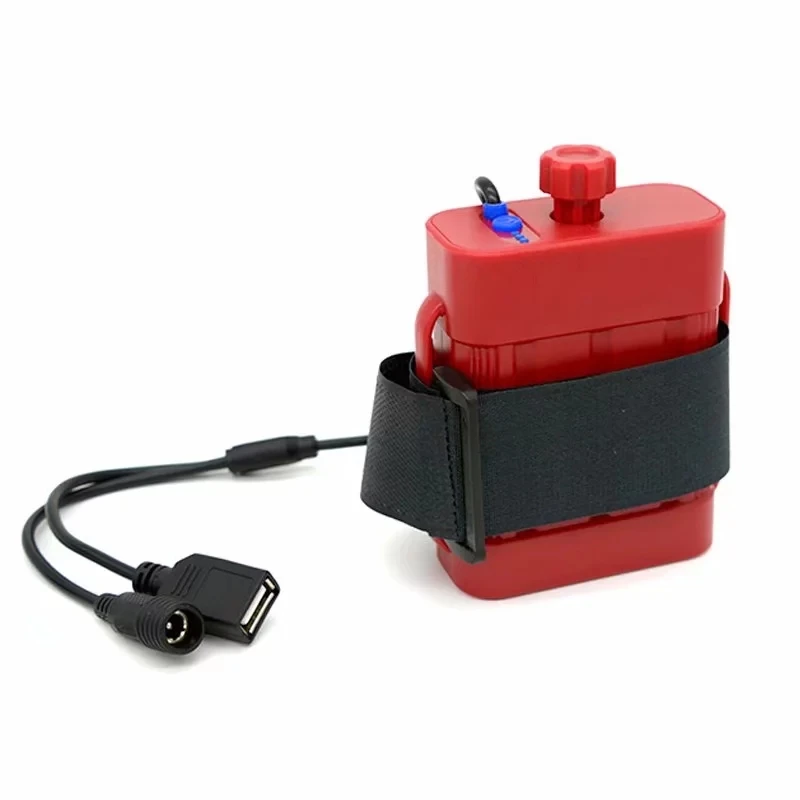 Excellent DC USB 2 x 26650/18650 Holder compartment Waterproof Battery Pack Power Case Cover Box For Bike Headlight Bicycle Light Phone 11