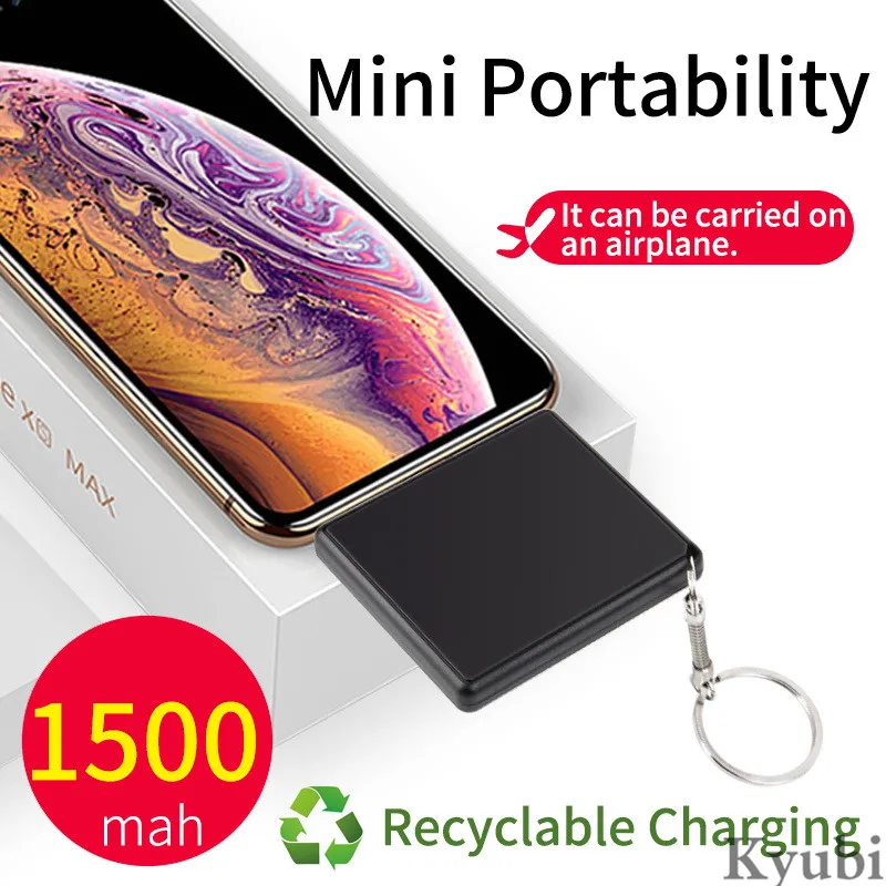 

1500mah small portable battery charger case for iphone micro usb ultra thin external wireless battery charging cover for type c