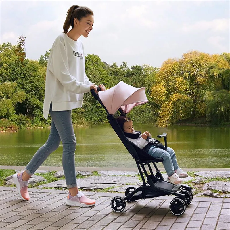 

Luxury Baby Stroller light folding umbrella car portable on the airplane
