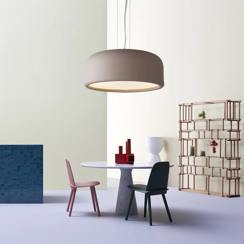 

Scandinavian modern minimalist restaurant chandelier living room bedroom children 's room model showroom macarons chandeliers