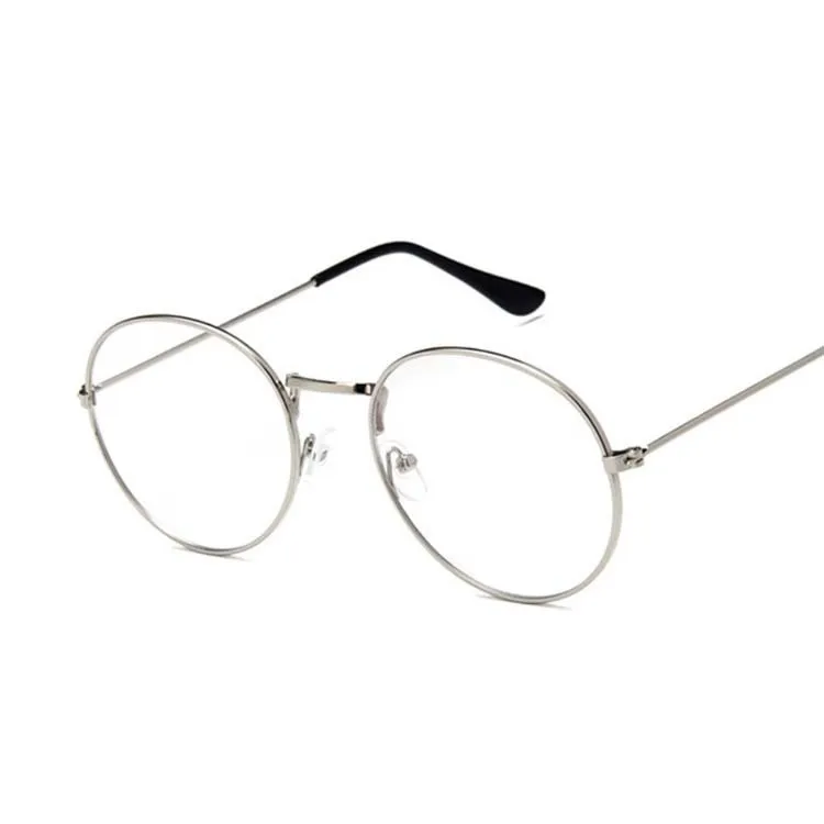 Ретро овальные солнцезащитные очки для мужчин и женщин, фирменный дизайн, UV400, Ретро стиль, металлическая оправа, солнцезащитные очки, мужские, женские, модные, Lunette De Soleil Femme - Цвет линз: Silver