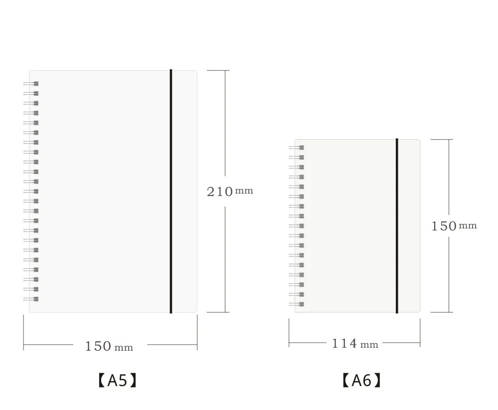 A5, A6, B5, спираль, книга, катушка, блокнот, линия, пустая сетка, бумага, журнал, дневник, блокнот для набросков для школы, канцелярские принадлежности, магазин