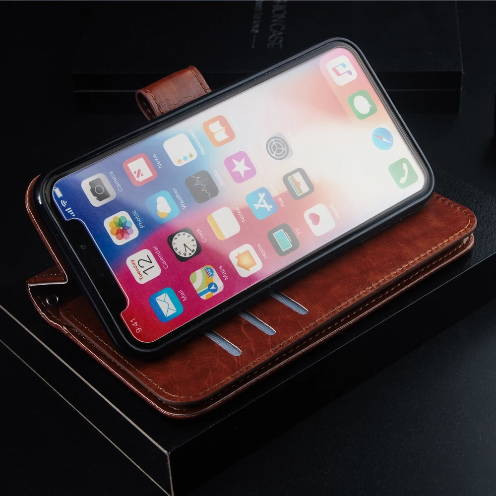 HAISSKY Case For iPhone X Xs Max Xr Leather Luxury Wallet Card Case Flip Cover For iPhone 7 8 Plus 6 6s Plus 5 5s SE Phone Case