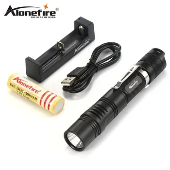 

AloneFire X370 Powerful Led Flashlight 18650 CREE XPL 1000 lumen High Power Flashlight torch 6 Modes Light Bike Strobe Camping