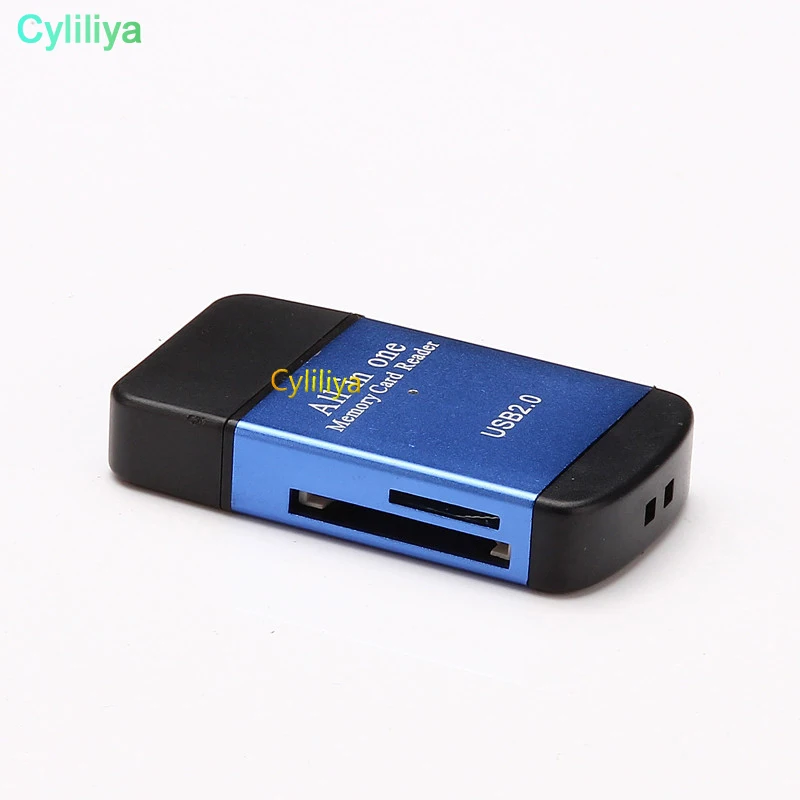 600 шт. все в одном USB 2,0 Multi устройство чтения карт памяти Micro SD/TF M2 MMC SDHC MS Memory Stick Лидер продаж по всему миру