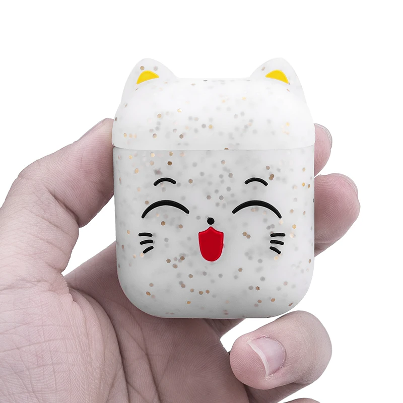 Silicone Case For i10 tws /Apple Airpods 1/2, For i9S/i10s/i10 Max/i11/i12/i13 Tws Charging Box Air Pods Case