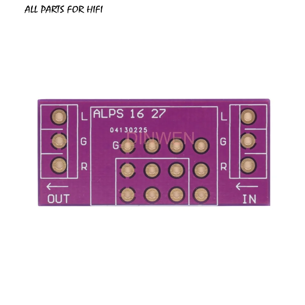Двусторонняя фрижесткая печатная плата для ALPS RK16 RK27 потенциометры громкости Hi Fi