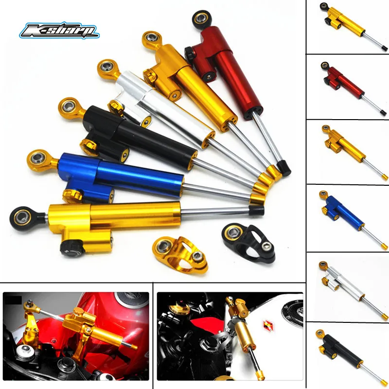 CNC Steering Damper Complete Set for BMW S1000R S1000RR 2010 2013 11 12