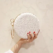 Европейский Дизайн Для женщин Кружева цветочные украшения клатч дамы бриллиантами вечерняя сумочка; BS010 вечерние свадебные мешок руки цепь кошельки Кошелек