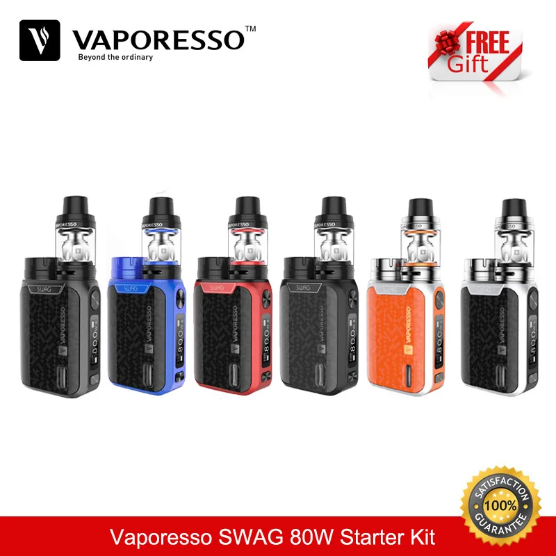 Вейп-комплект электронной сигареты Vaporesso SWAG боксмод 16850 электронная сигарета с