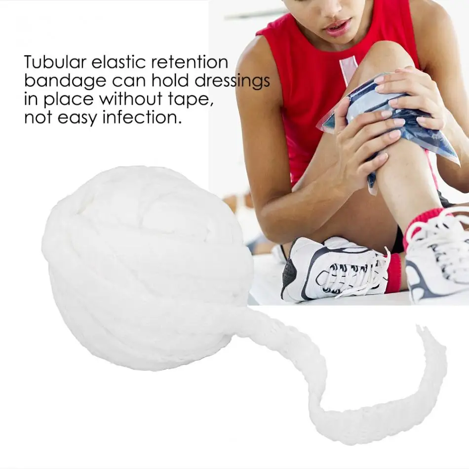 Дышащая трубчатая марлевая эластичная повязка для первой помощи повязка ...
