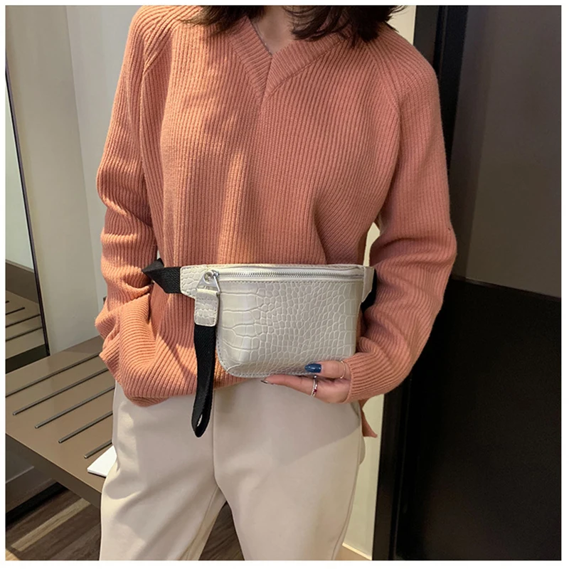  DAUNAVIA Women bag crocodile multicolor messenger chest bag clutch female Pu leather handbag cross  - 32996620247
