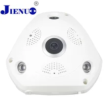 WIFI IP Camera 360 Fisheye Panoramic Dome Camera 1.0MP 720P ONVIF CCTV Night Vision Video home Surveillance Security P2P H.264