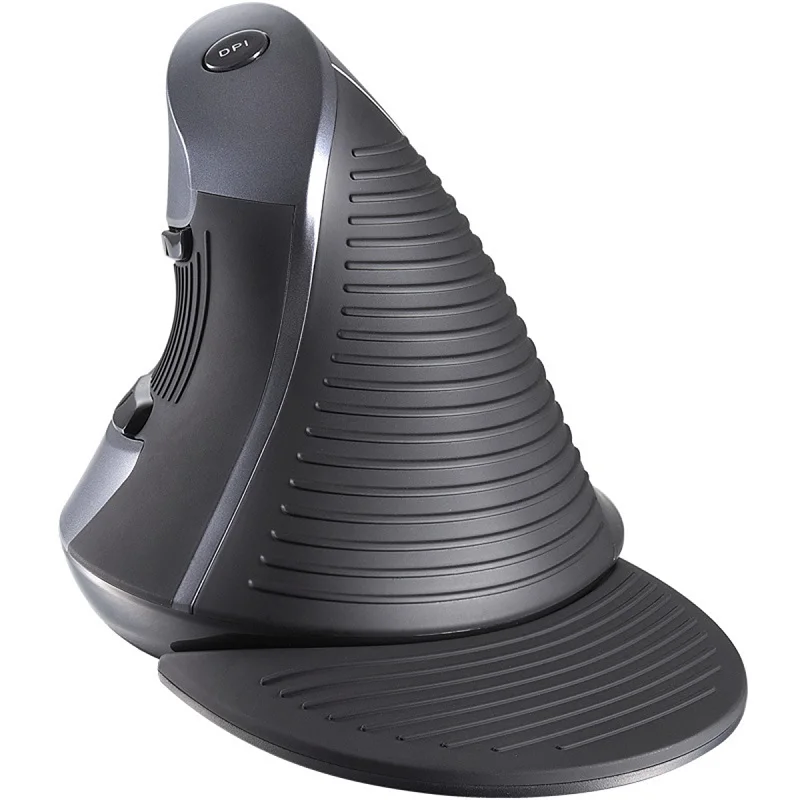 

6 Buttons Optical Computer Mouse Adjustable LED Mice Games 1600DPI Design USB vertical Ergonomic Silent Click Wired Gaming