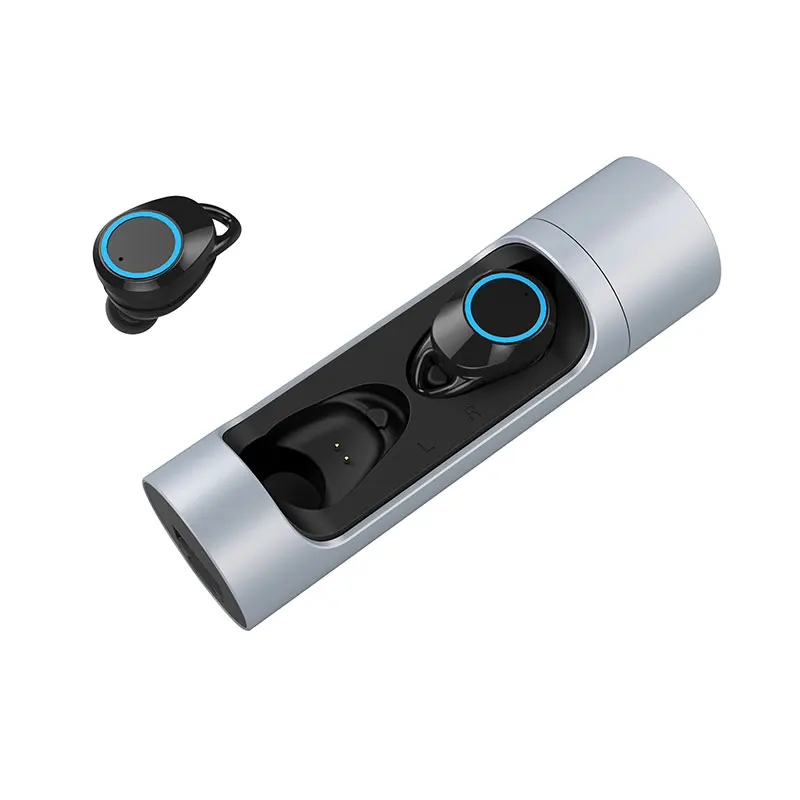 

TWS 5.0 Bluetooth earphones wireless 3D stereo headphones headset and power bank with microphone handsfree calls