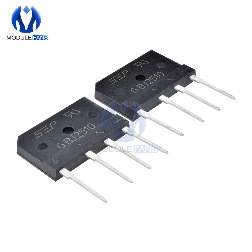 KBJ1510 Bridge Rectifier Single Phase 1000V 15A Through Hole Integrated Circuit
