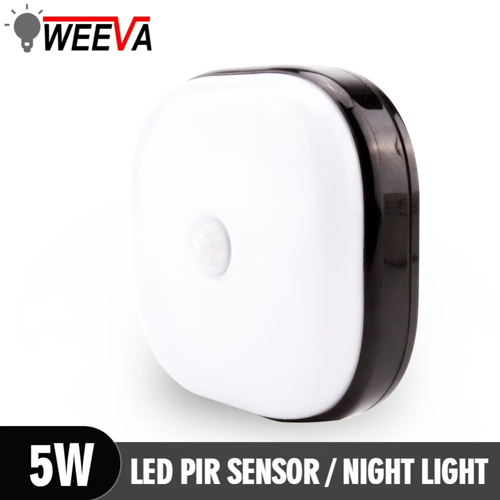 

Motion Sensor Night Light Mini Square Bedroom Lamp LED Lights for Baby Wardrobe Lighting Children's room Wall Decoration