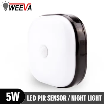 

Motion Sensor Night Light Mini Square Bedroom Lamp LED Lights for Baby Wardrobe Lighting Children's room Wall Decoration