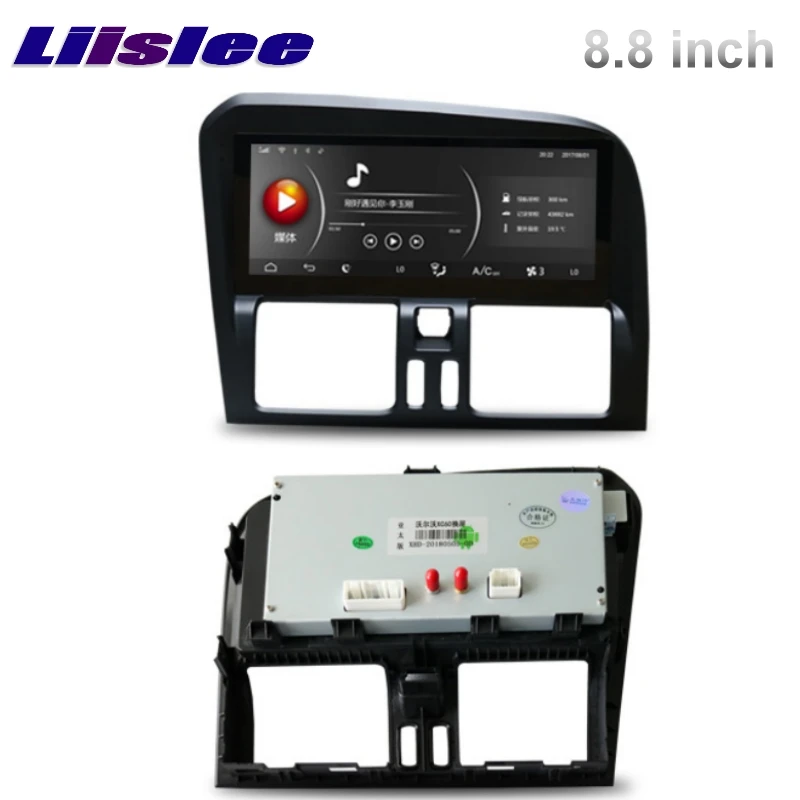 Discount For Volvo XC60 XC 60 2009~2017 NAVI LiisLee Car Multimedia Palyer GPS WIFI Audio CarPlay Adapter 8.8 inch Radio Navigation 4