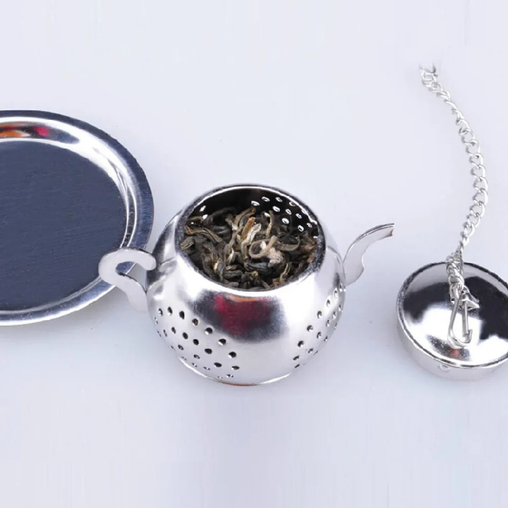 New Useful Stainless Steel Tea Leaf Infuser Strainer Ball Loose Mesh