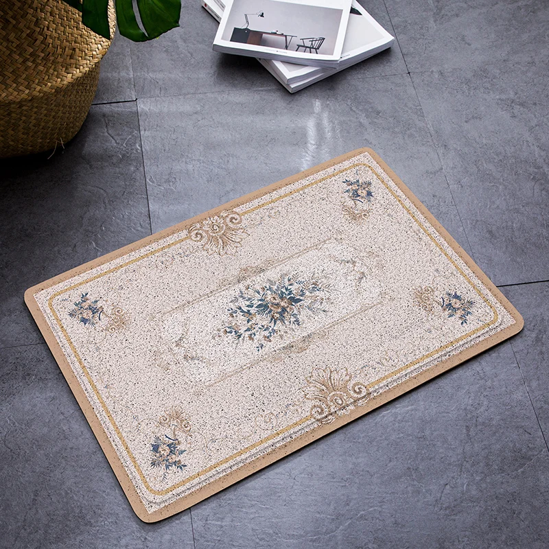 

European style Entrance hall carpet PVC wire loop mat INS Berlin Fantasia Door mat Living room floor mat bathroom non-slip rug