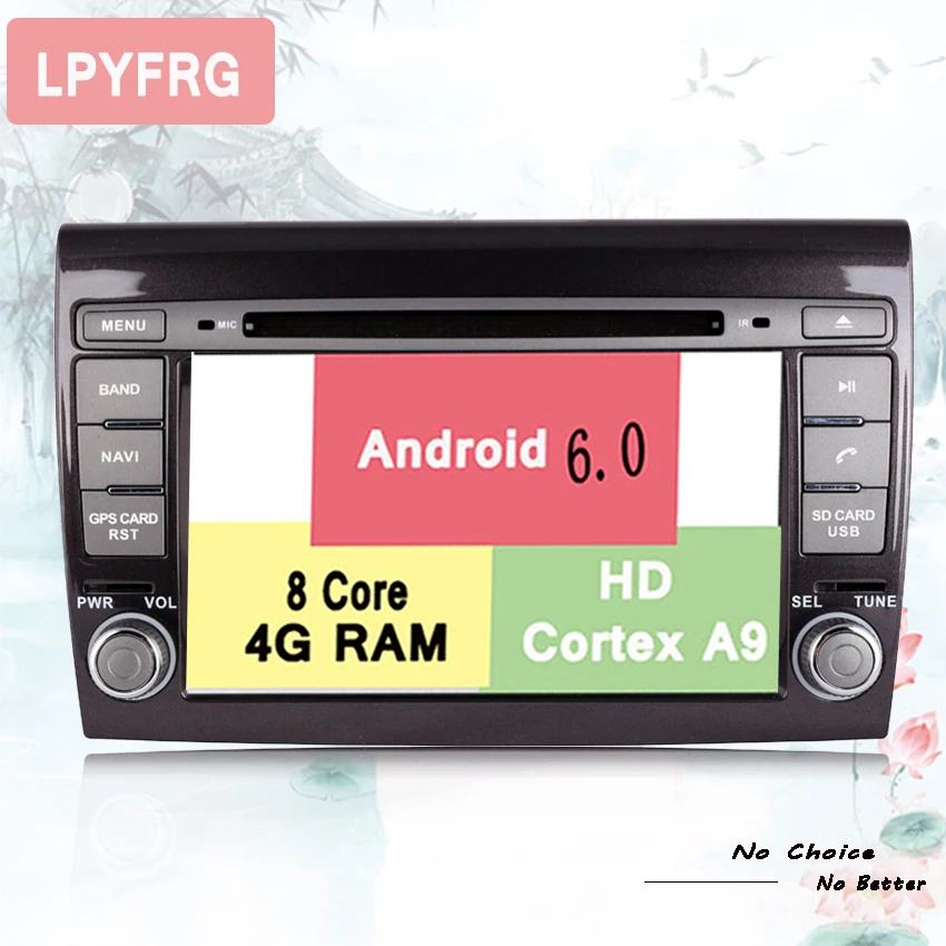 2 Din 7 &quotHD android 10 0 радио GPS автомобильный DVD плеер для FIAT BRAVO 198 2007 2008 09 2010 2011 2012 2013 2014